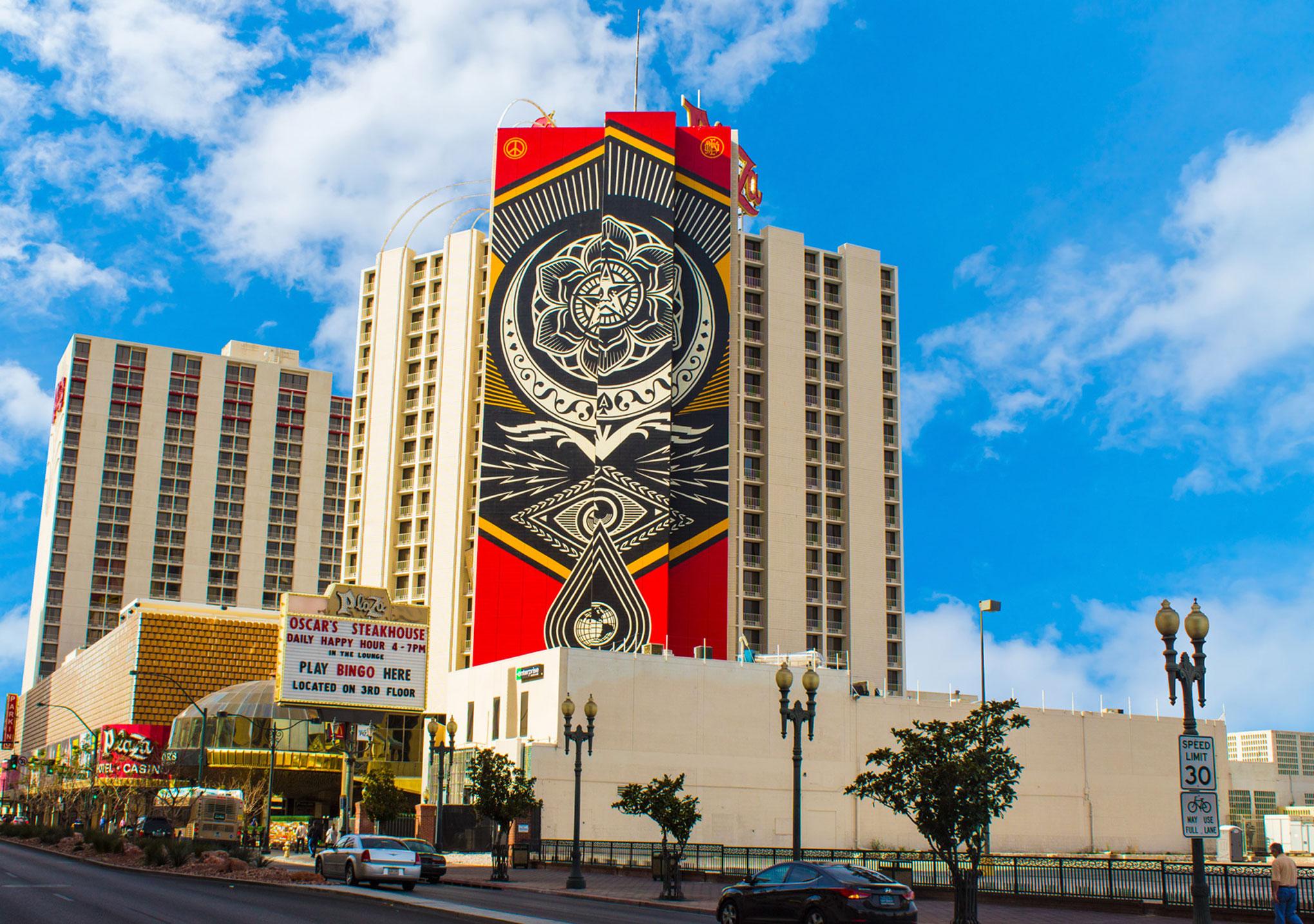 Plaza Hotel&Casino Las Vegas Exterior foto